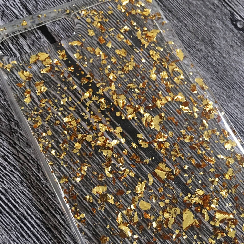 Sparkling Golden Foil iPhone 7Plus/8Plus X Case - Picture 6 of 6